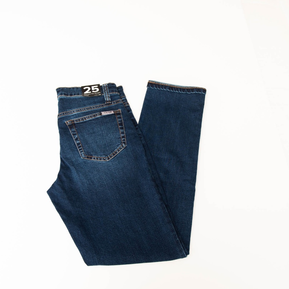 NEW Joe's Lara Mid Rise Straight Ankle Jeans Size 25